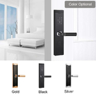 Alüminyum Alaşımlı Parmak İzi Elektronik Akıllı Kapı Kilitleri Yatak Odası USB Anahtarsız Kapı Kilidi