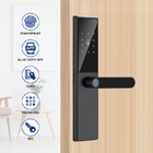6 in 1 Çoklu Fonksiyonlu Ev Güvenliği Akıllı Parmak izi TTlock Uygulama ile Kapı Kilit