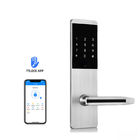 Uygulama Elektronik Akıllı Kapı Kilidi Dijital Şifre Ev Kilidi Gümüş