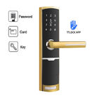 TTlock Uygulaması Akıllı Akıllı Kapı Kilidi Güvenlik Kilidi Şifreli Kapı Kolu Dijital Anahtarsız Kilit