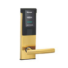 Oteller için RFID Otel Elektronik Akıllı Kapı Kilitleri 285mm Anahtar Kart Kapı Kilidi