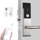 45mm Kalınlık Anahtarsız Dijital Kapı Kilidi DC6V AA Ev Otel İçin Alkali