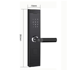 USB Şarj Portu Parmak İzi Kapı Kilidi Ev Anahtarsız Kapı Kilidi Uygulamalı TT Kilidi