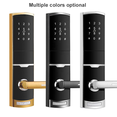 4'te 1 Anahtarsız Giriş Şifre Daire Akıllı Kapı Kilit 4pcs AA Pil