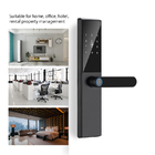 Alüminyum Alaşım Akıllı Ev TTlock Anahtarsız Dijital Kapı Kilitli Biyometrik Parmak izi Kapı Kilitli