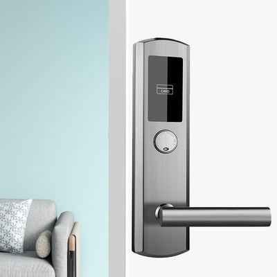 SUS304 Akıllı RFID Otel Kilit Sistemi Elektronik Kapı Anahtar kart Kolu