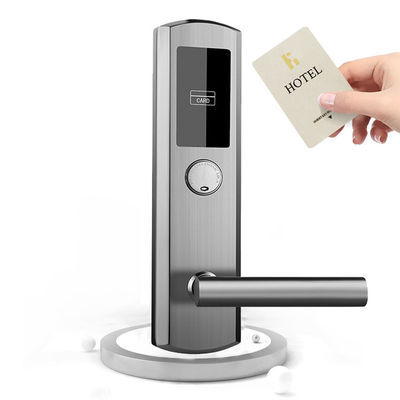 SUS304 Akıllı RFID Otel Kilit Sistemi Elektronik Kapı Anahtar kart Kolu