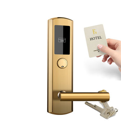 İş Otel Odası İçin Paslanmaz çelik 304 Anahtar Kartlı Kapı Kilit Sistemi