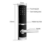 Çinko Uygulama Kontrollü Ön Kapı Kilidi FCC Ev Otomasyonu Kapı Kilitleri