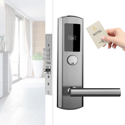 Mekanik Anahtarlı 304 Paslanmaz Çelik Otel Elektronik Kilit Sistemi
