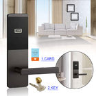 Ücretsiz Yönetim Yazılımı ile RFID Kart Anahtar Otel Akıllı Kapı Kilitleri Alüminyum Alaşımlı