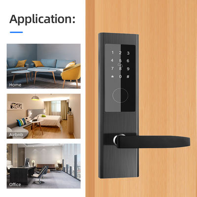 TTlock Uygulama Kontrollü Anahtarsız Dijital Kapı Kilitli Daire Akıllı Kapı Kilitleri