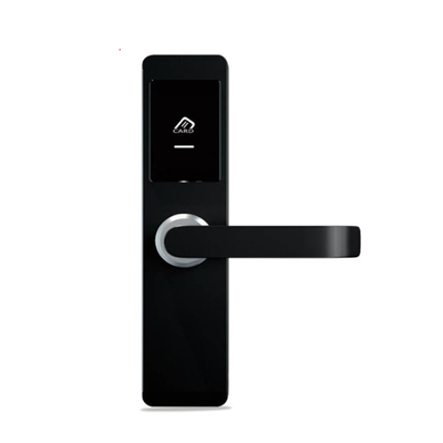 Ücretsiz Yazılım ile Otel RFID Kart Kapı Kilidi Siyah / Gümüş Çinko Alaşımı