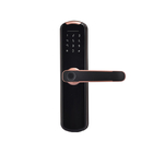 Parmak İzi Bluetooth Tuş Takımı Kapı Kilidi 4 AA Ev İçin 120mm Kalınlık
