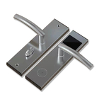 RFID Anahtarsız Dijital Kapı Kilidi SUS304 Yangına Dayanıklı ANSI Gümüş Renk