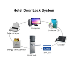 Otel Odası için RFID Elektronik Anahtar Kart Kilitleri DC6V FCC Paslanmaz Çelik