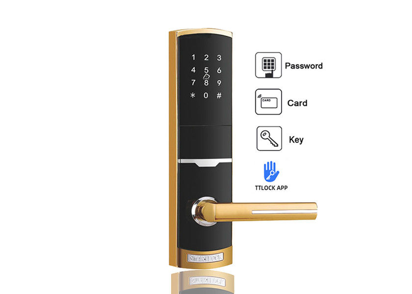 Wifi Tuş Takımı ile Pil Anahtarsız Kapı Kilidi Kapı Kilidi Apartman Otel Şifresi