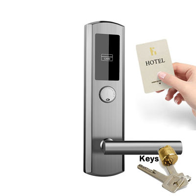 SUS304 Akıllı RFID Otel Kilit Sistemi Elektronik Kapı Anahtar kart Kolu